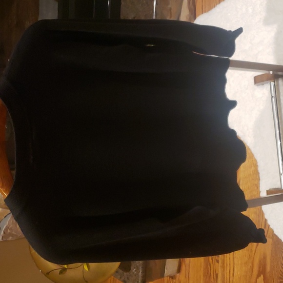 Nwt Liv Milano Large black with white pearl and cyrconia sweater - Picture 7 of 9